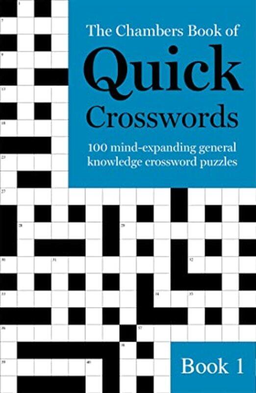 

The Chambers Book Of Quick Crosswords Book 1 by Chambers-Paperback