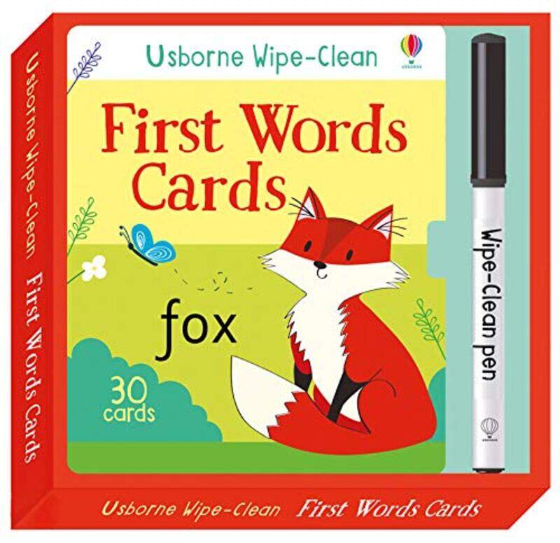 

Wipe-Clean First Words Cards (Wipe-Clean Cards), Paperback Book, By: Felicity Brooks