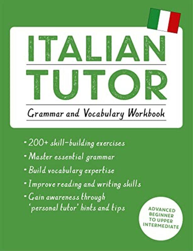 

Italian Tutor Grammar and Vocabulary Workbook Learn Italian with Teach Yourself by Robert Author Banks-Paperback