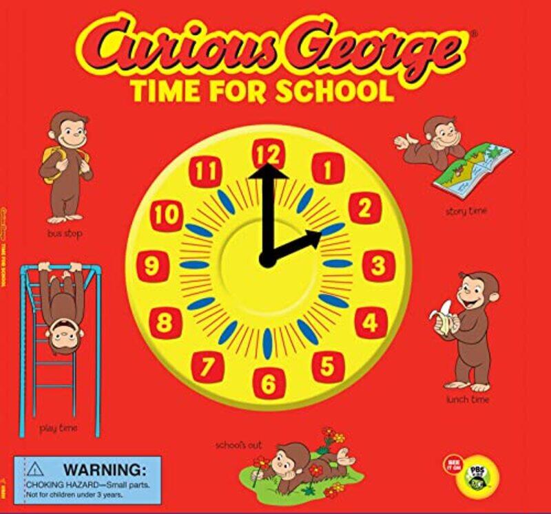 

Curious George Time For School Lifttheflaps Cgtv by H A Rey-Paperback