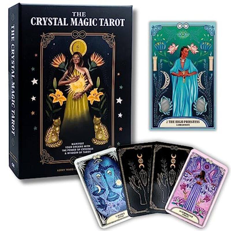 

The Crystal Magic Tarot: Manifest your dreams with the power of crystals and wisdom of tarot,Paperback,by:Ward, Kerry - Gregory, Clare