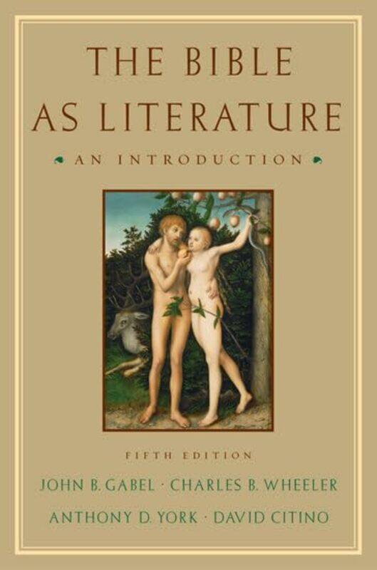 

The Bible As Literature by Sandy Cripps-Paperback