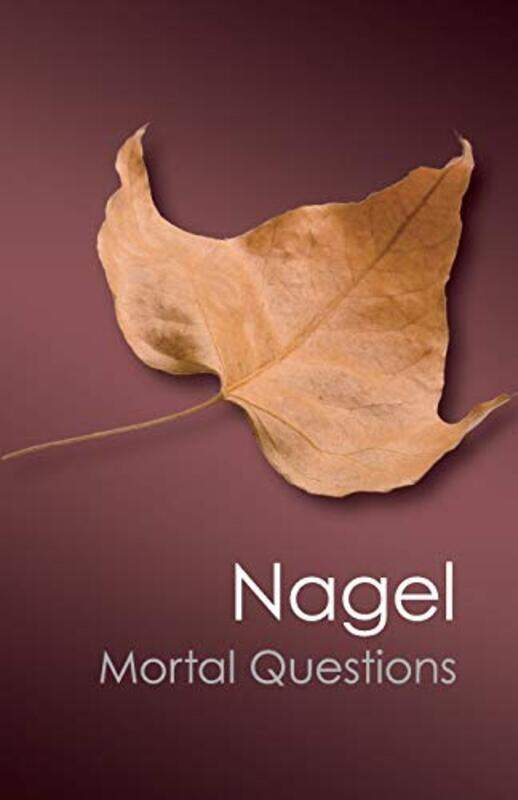 

Mortal Questions By Nagel, Thomas - Paperback
