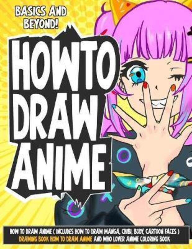 

How to Draw Anime ( Includes How to Draw Manga, Chibi, Body, Cartoon Faces ) Drawing Book How to Dra.paperback,By :Sugimori, Takeshi