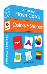 Amazing Flash Cards Colors & Shapes: Early Development OF Preschool Toddler (54 Cards), Paperback Book, By: Wonder House Books