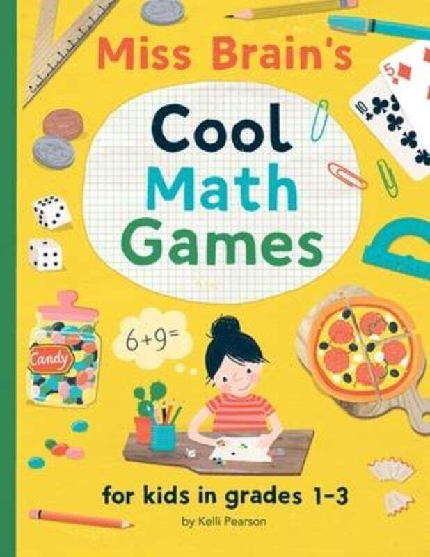 

Miss Brain's Cool Math Games,Paperback,ByKelli Pearson