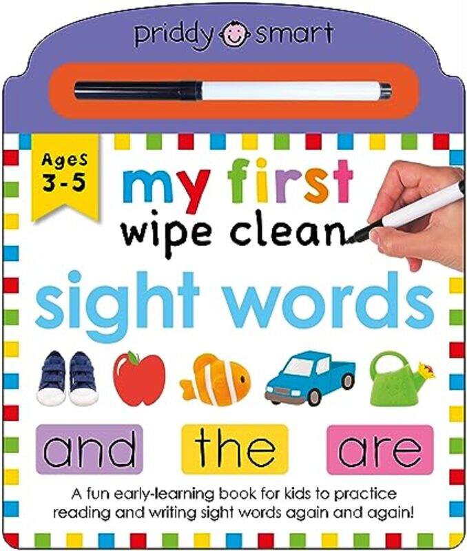 

My 1St Wipe Clean Sight Words By Priddy Roger - Hardcover