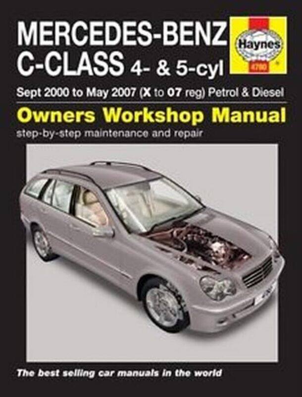 

MercedesBenz CClass Petrol and Diesel Sept 00 May 07 Haynes Repair Manual by Haynes Publishing-Paperback