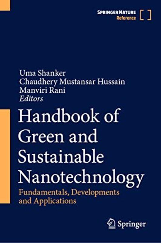 

Handbook of Green and Sustainable Nanotechnology by J K RowlingChris Riddell-Hardcover