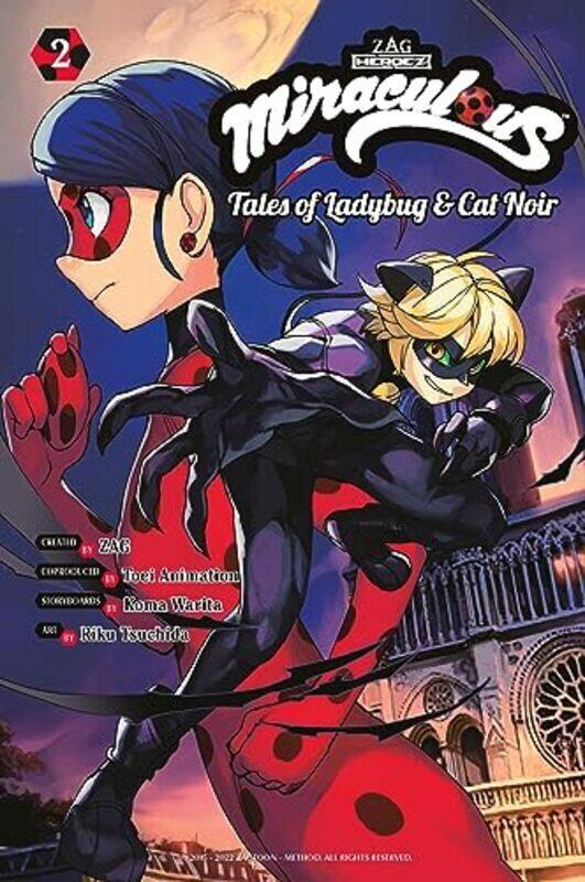 

Miraculous Tales Of Ladybug & Cat Noir Manga 2 By Warita Koma - Tsuchida Riku - ZAG - Toei Animation - Paperback