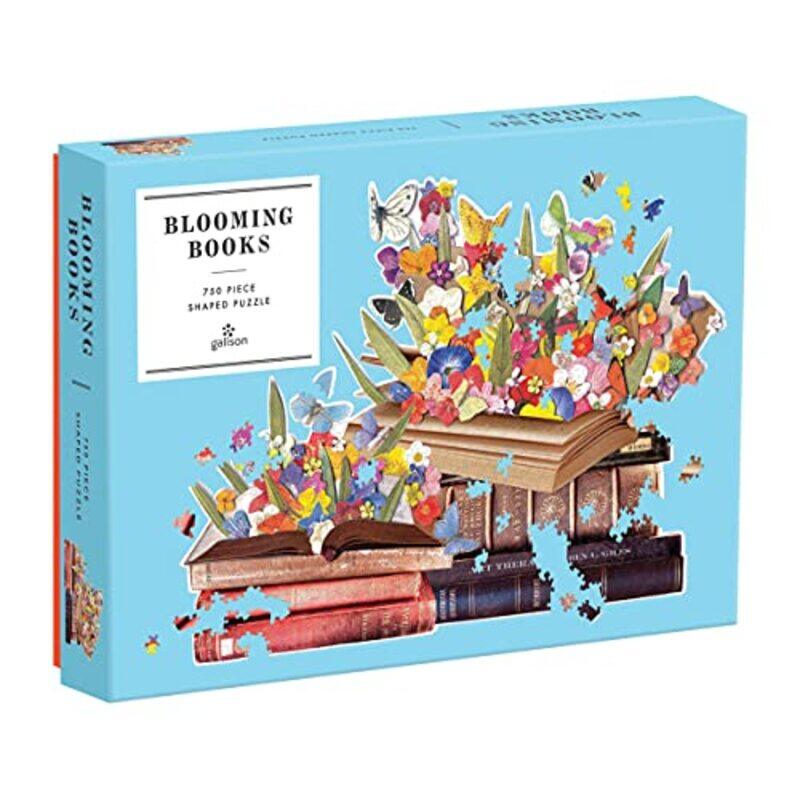 

Puz 750 Shaped Blooming Books By Galison, Ben Giles Paperback