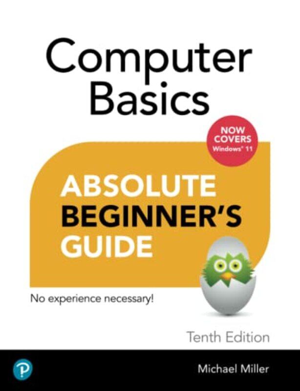 

Computer Basics Absolute Beginners Guide Windows 11 Edition By Mike Miller - Paperback