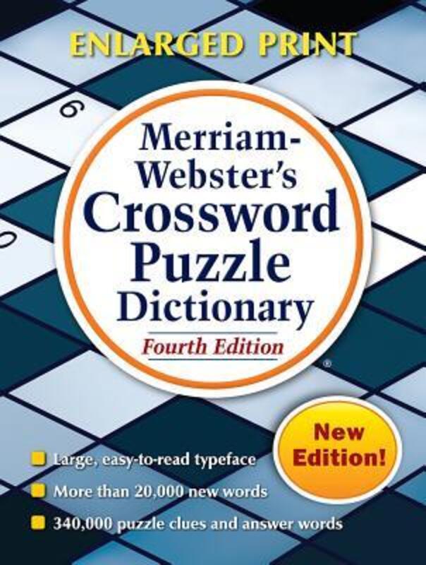 Merriam Webster's Crossword Puzzle Dictionary.paperback,By :Merriam-Webster Inc