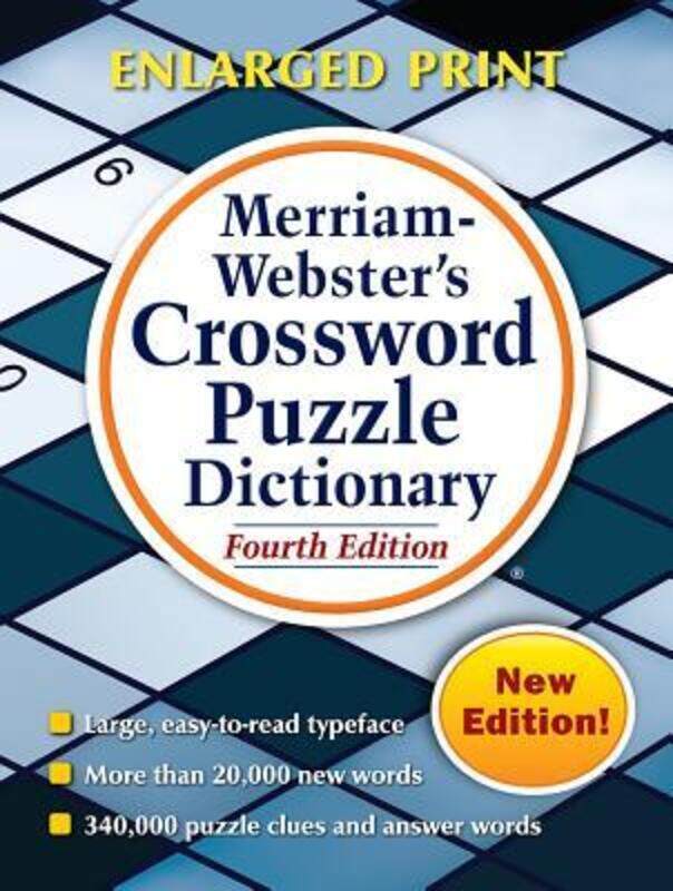 

Merriam Webster's Crossword Puzzle Dictionary.paperback,By :Merriam-Webster Inc