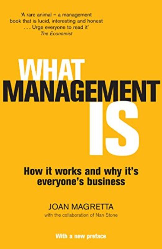 

What Management Is by Professor Joan Magretta-Paperback
