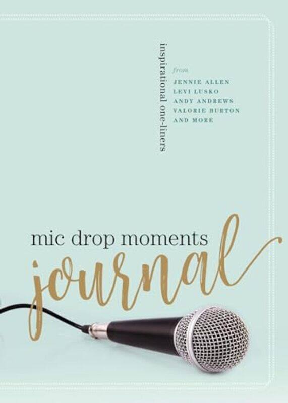 

Mic Drop Moments Journal by Thomas Nelson-Paperback