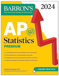 Ap Statistics Premium 2024 9 Practice Tests + Comprehensive Review + Online Practice By Martin Sternstein Paperback