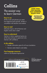 Easy Learning German Dictionary: Trusted Support for Learning (Collins Easy Learning), Paperback Book, By: Collins Dictionaries