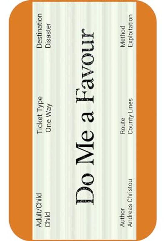 

Do Me a Favour by Andreas Christou-Paperback