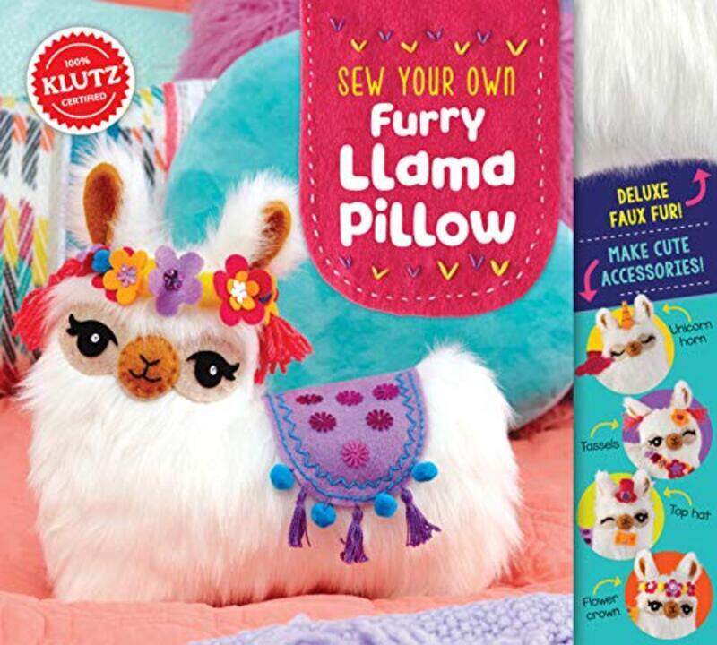 

Sew Your Own Furry Llama Pillow