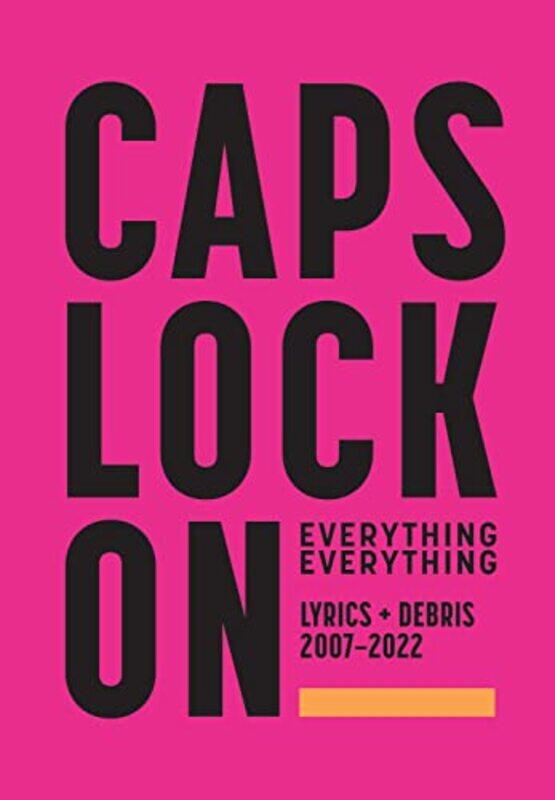 

CAPS LOCK ON Lyrics Debris 20072022 -Hardcover
