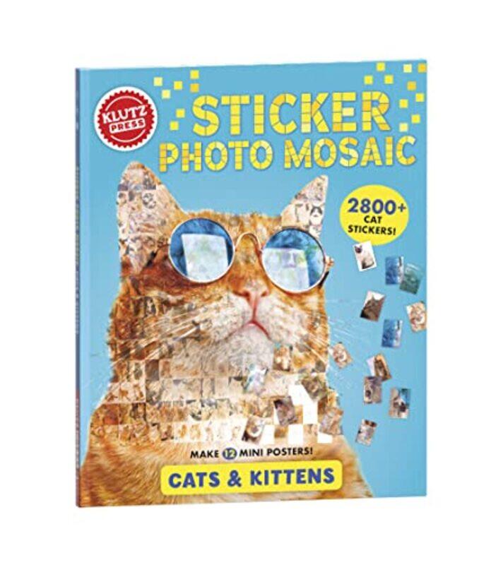 

Sticker Photo Mosaic Cats And Kittens By Editors Of Klutz - Paperback