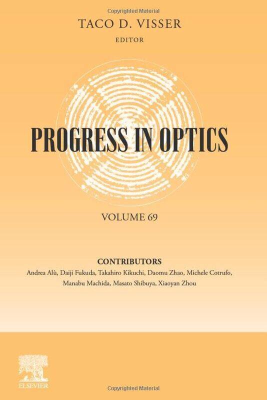

Progress in Optics by Amelia Jeanroy-Hardcover