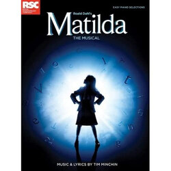 Roald Dahl's Matilda - The Musical: Easy Piano, Paperback Book, By: Tim Minchin