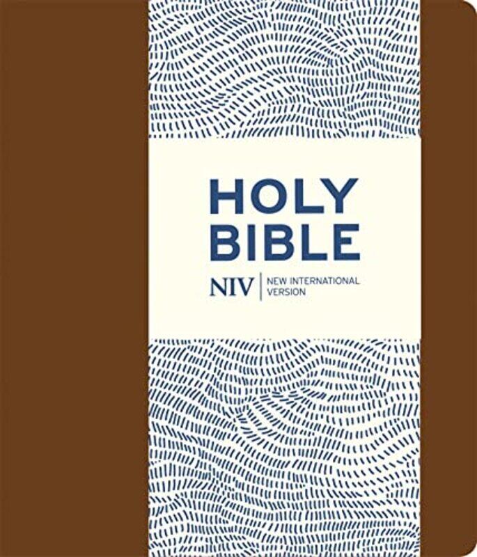 

Niv Journalling Brown Imitation Leather Bible With Clasp by New International Version-Paperback