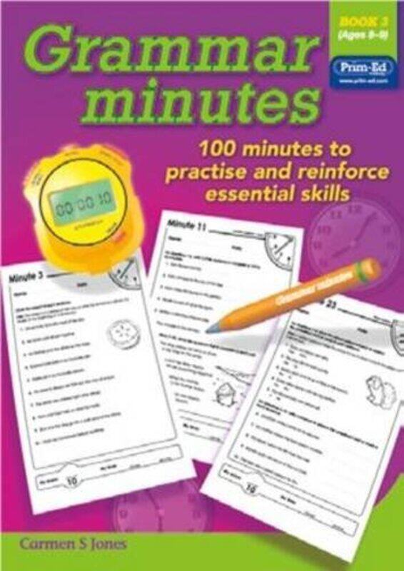 

Grammar Minutes Book 3 by Cynthia ChouSusanne Kerner-Paperback