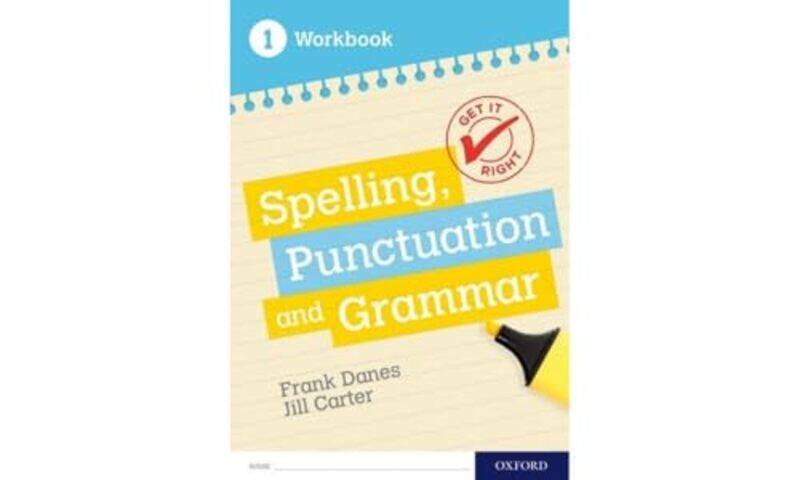 

Get It Right KS3 1114 Spelling Punctuation and Grammar workbook 1 by Helen BostockSophie Collins-Paperback