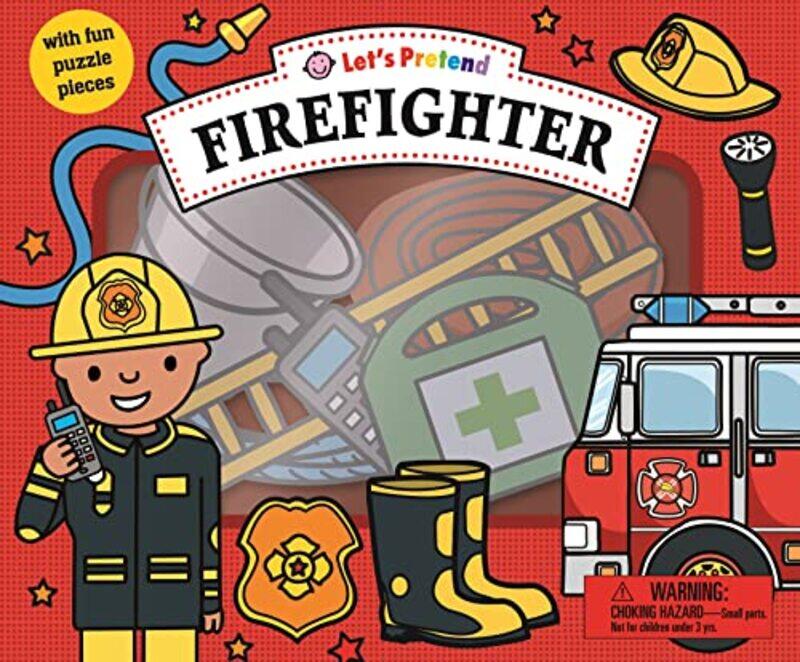 

Lets Pretend Firefighter Set by Roger Priddy..Paperback
