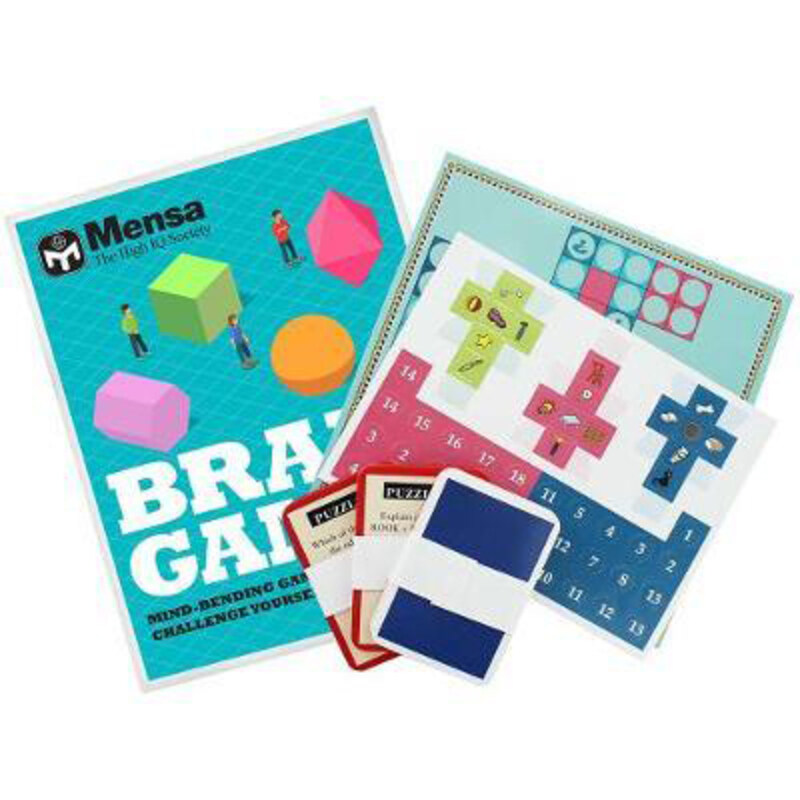 

Mensa Brain Games Pack: Mind-bending games and puzzles, Mixed Media Product, By: Mensa Ltd