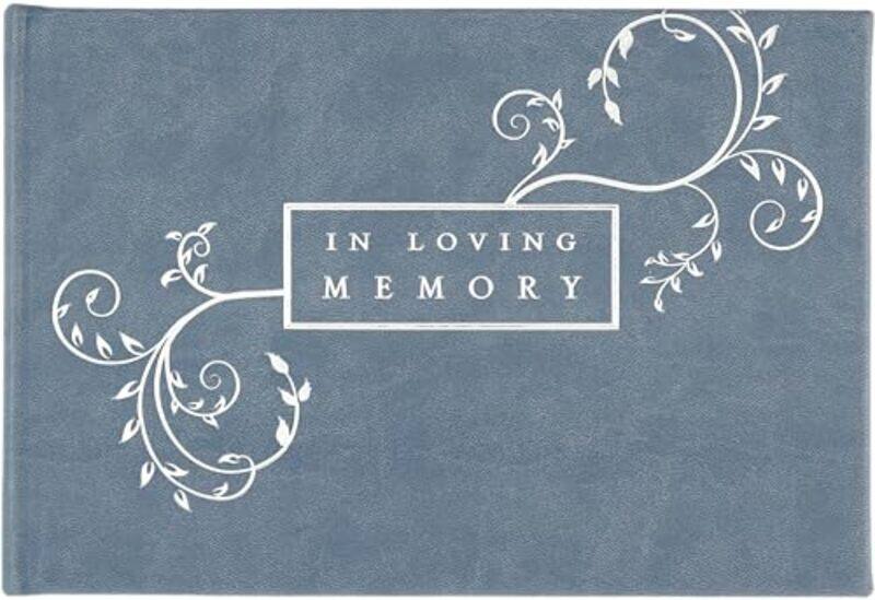 

Guest Book In Loving Memory Blue,Hardcover By Peter Pauper Press, Inc