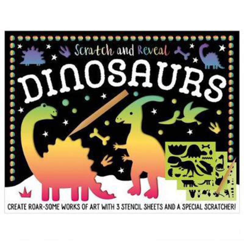 

Scratch and Reveal Dinosaurs, Audio CD, By: Make Believe Ideas