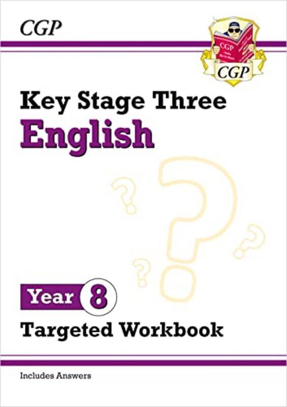 

New KS3 English Year 8 Targeted Workbook (with answers) , Paperback by CGP Books - CGP Books