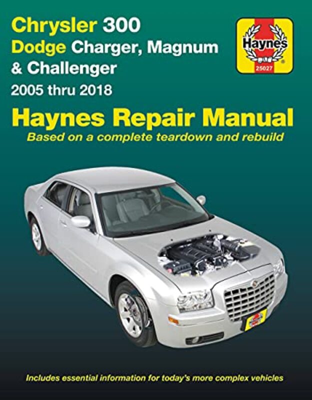 Chrysler 300 & Dodge Charger, Magnum & Challenger (05-18),Paperback by Haynes