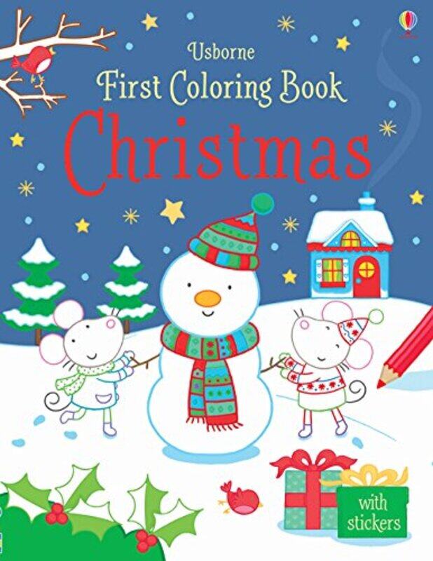 

First Colouring Book Christmas (First Colouring Books), Paperback Book, By: Rachel Wells