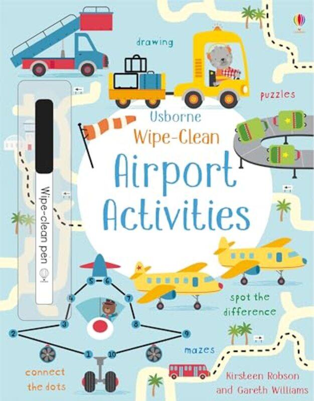

Wipeclean Airport Activities, Paperback by Robson, Kirsteen - Williams, Gareth