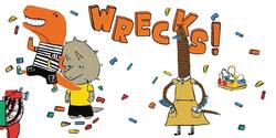 Tyrannosaurus Wrecks!: A Preschool Story, Hardcover Book, By: Sudipta Bardhan-Quallen