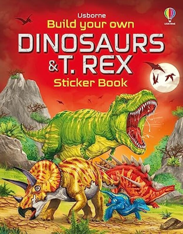 Build Your Own Dinosaurs & T Rex Sticker Book By Gong Studios Paperback