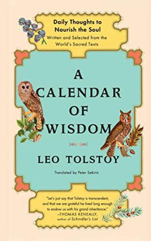 

Calendar Of Wisdom By Tolstoy Leo - Hardcover