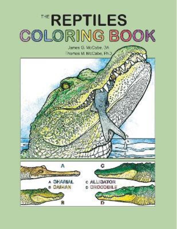 The Reptiles Coloring Book.paperback,By :Coloring Concepts Inc.
