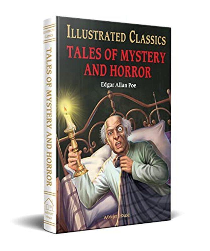 

Tales of Mystery and Horror : Illustrated Abridged Children Classics English Novel with Review Quest Hardcover by Edgar Allan Poe