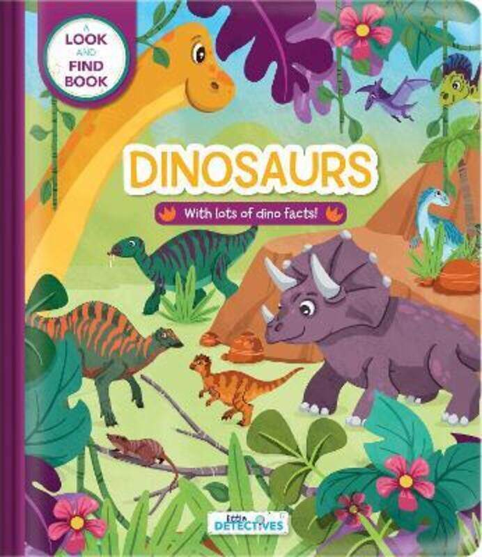 

Little Detectives: Dinosaurs: A Look-and-Find Book,Hardcover, By:Delporte, Corinne - Laforest, Carine - Dupuis, Karina