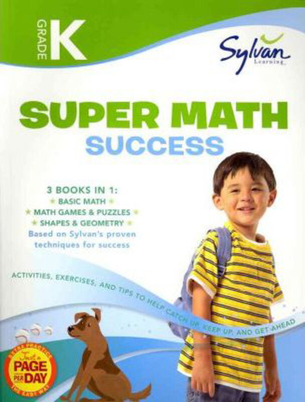 

Kindergarten Jumbo Math Success Workbook: Activities, Exercises, and Tips to Help You Catch Up, Keep Up, and Get Ahead, Paperback Book, By: Sylvan Lea