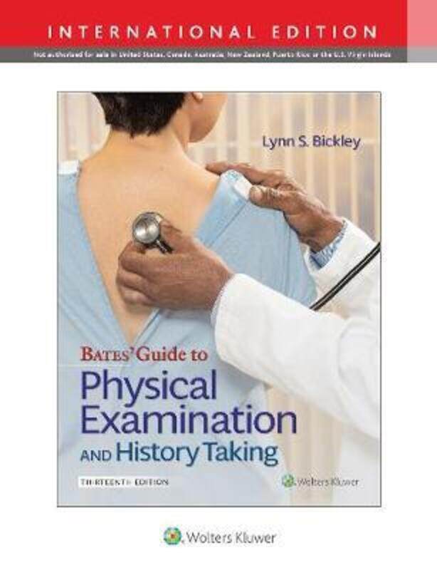 

Bates' Guide To Physical Examination and History Taking.Hardcover,By :Bickley, Lynn S. - Szilagyi, Peter G. - Hoffman, Richard M., MD, MPH, FACP - Sor