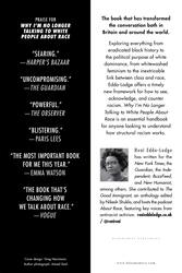 Why I'm No Longer Talking to White People about Race, Paperback Book, By: Reni Eddo-Lodge