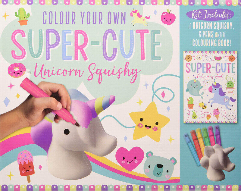 

Colour Your Own Super-Cute Squishy Unicorn, By: Charly Lane