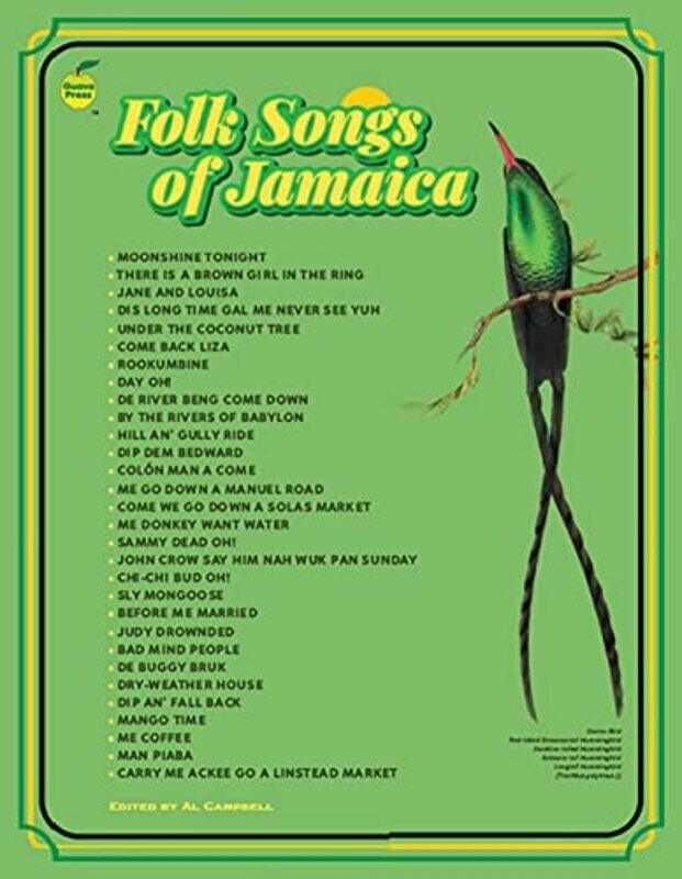 

Folk Songs of Jamaica by Al Campbell-Paperback